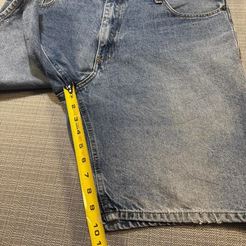 RK Brand Y2K Baggy Cotton Denim Shorts Men's Size 38